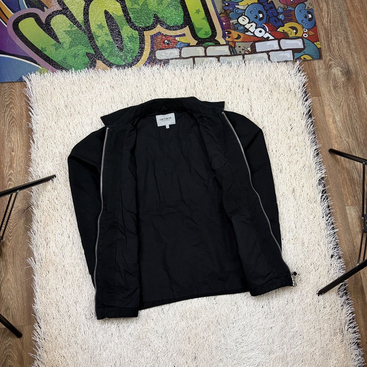 Carhartt Wip Rare CARHARTT WIP CARTOGRAPH JACKET Black men’s Size Small Size US S / EU 44-46 / 1 - 3 Thumbnail