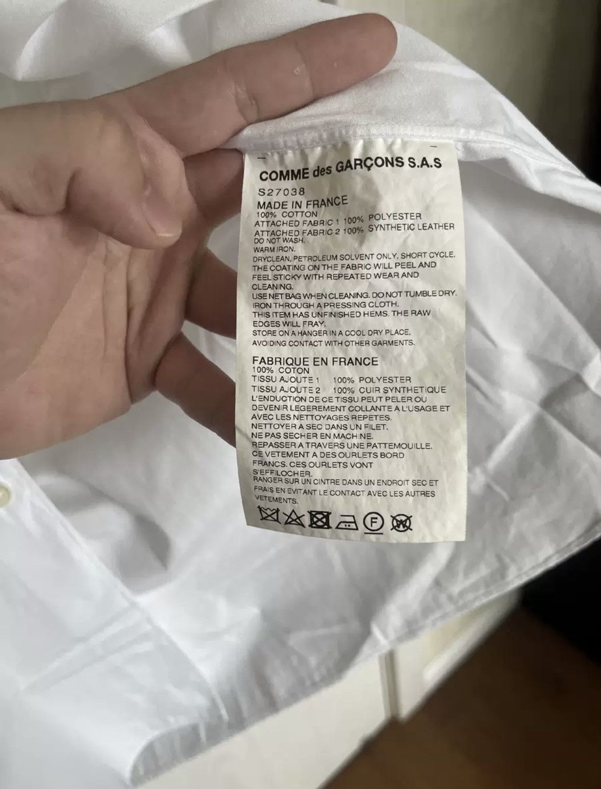 Comme des Garcons Comme des garçons Cdg shirts Size US S / EU 44-46 / 1 - 6 Thumbnail