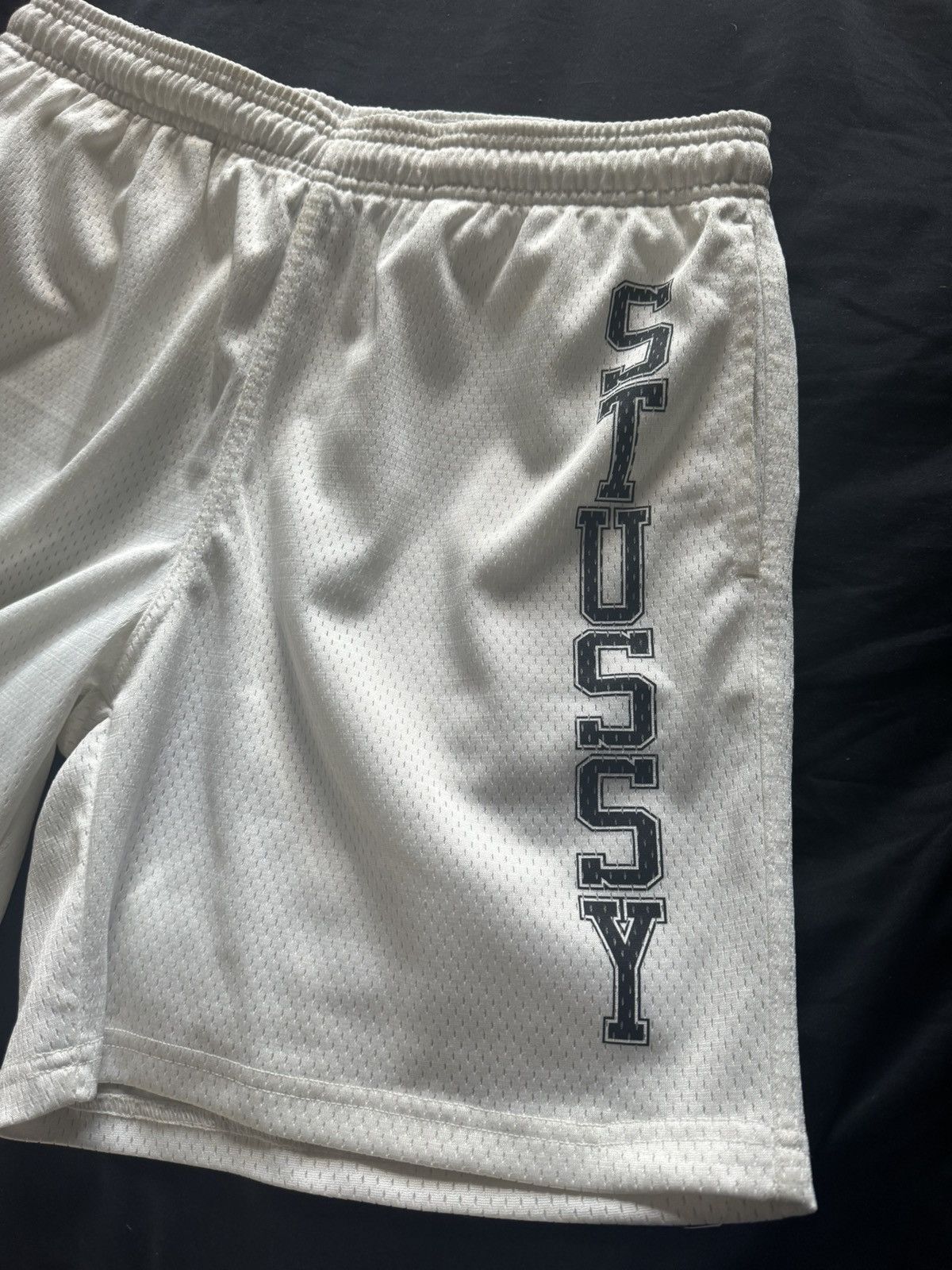 Stussy Stussy basketball net shorts white Size US 32 / EU 48 - 2 Thumbnail