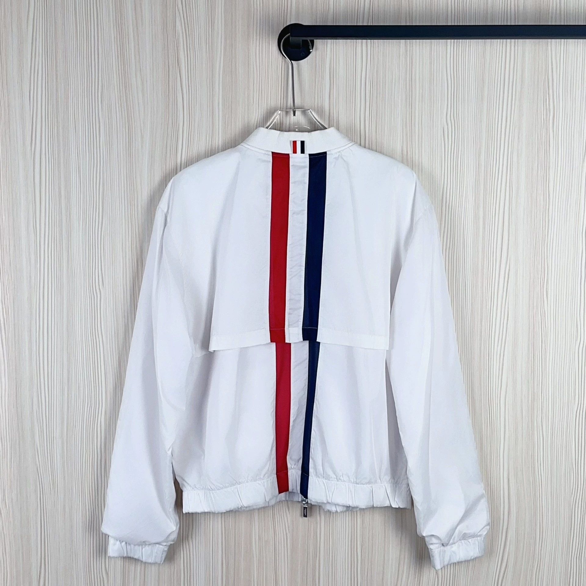 Moncler Genius white bomber jacket by thom browne Size US L / EU 52-54 / 3 - 2 Thumbnail