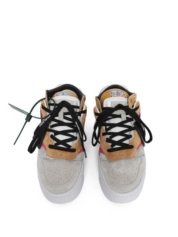 Off-White o1gr1nt0125 Floating Arrow Suede Sneakers in Multicolor Size US 7 / EU 40 - 4 Thumbnail