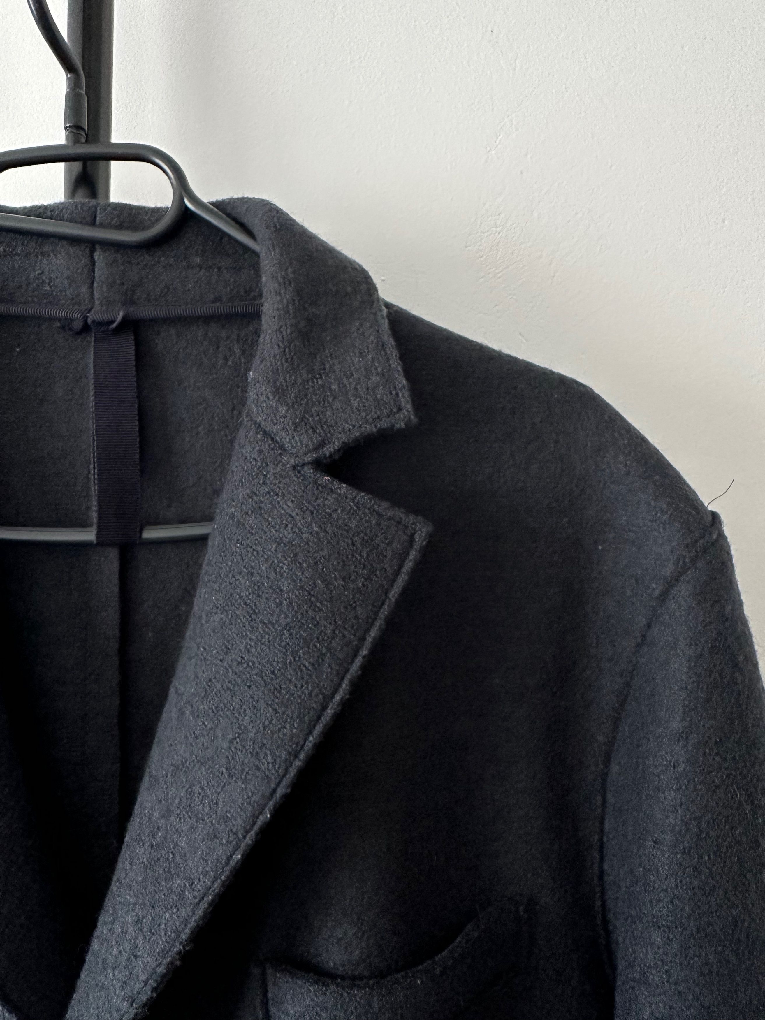 Harris Wharf London Harris Wharf London WOOL Unstructured single breasted coat Size US L / EU 52-54 / 3 - 4 Thumbnail