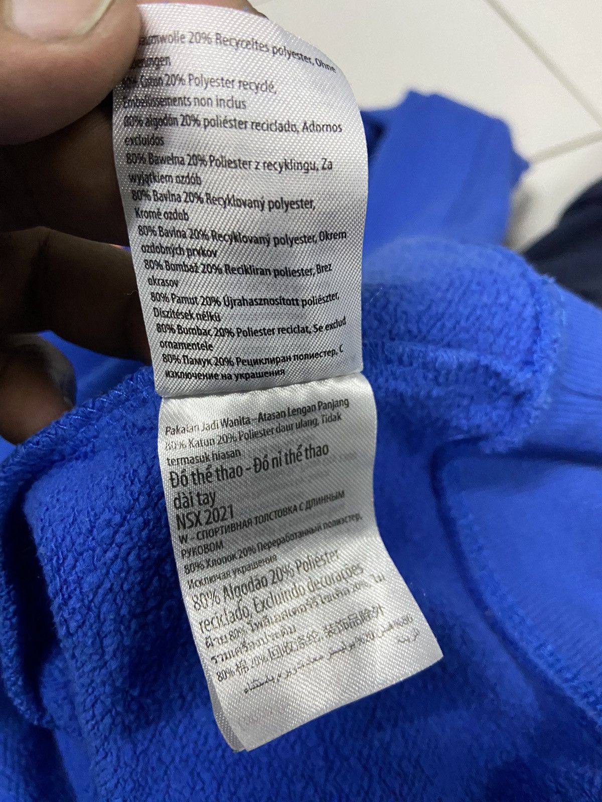NBA NEW YORK KNICKS NBA SWEATSHIRT Size US L / EU 52-54 / 3 - 8 Thumbnail