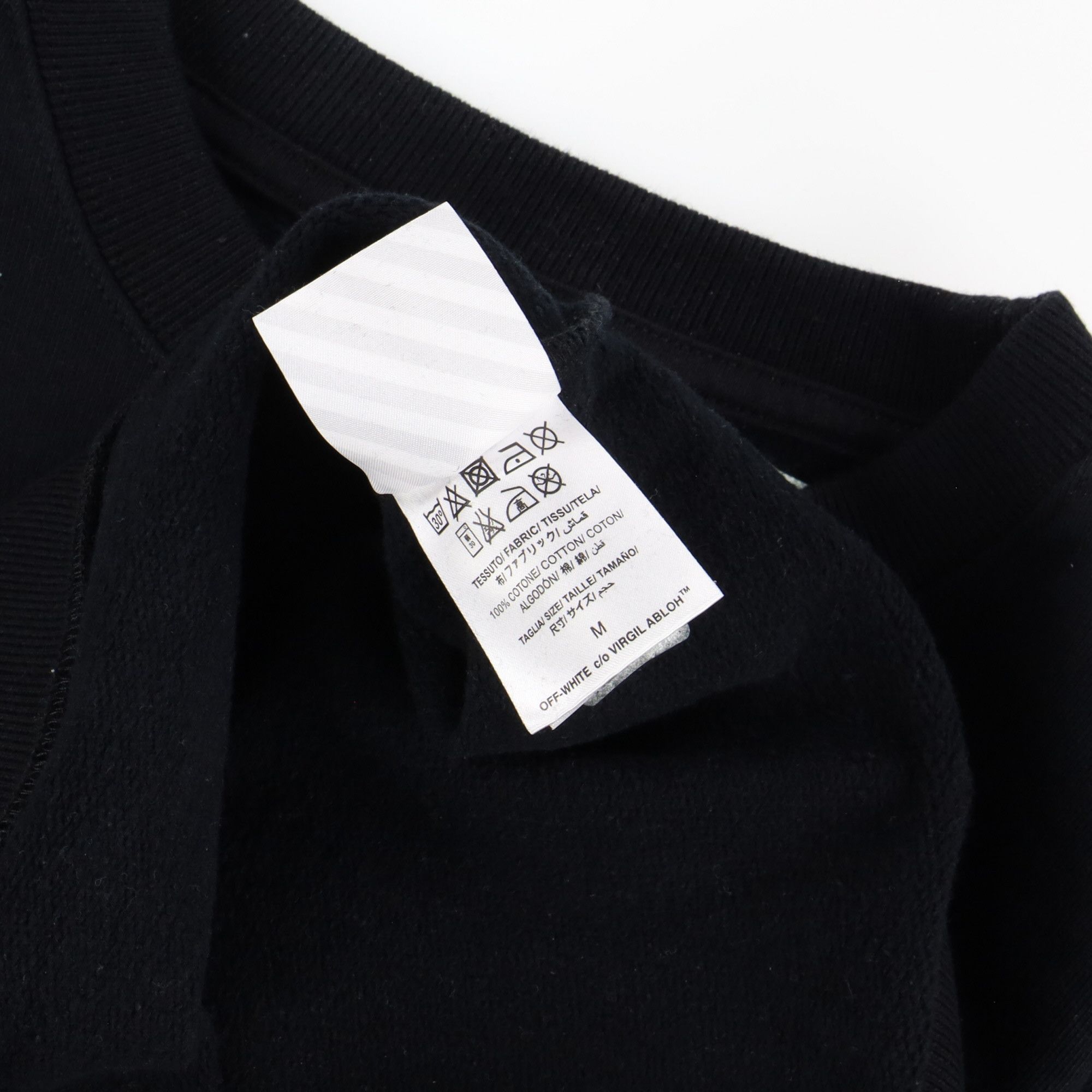 Off-White Black Pascal Golden Ratio Painting Sweatshirt Size US M / EU 48-50 / 2 - 7 Thumbnail