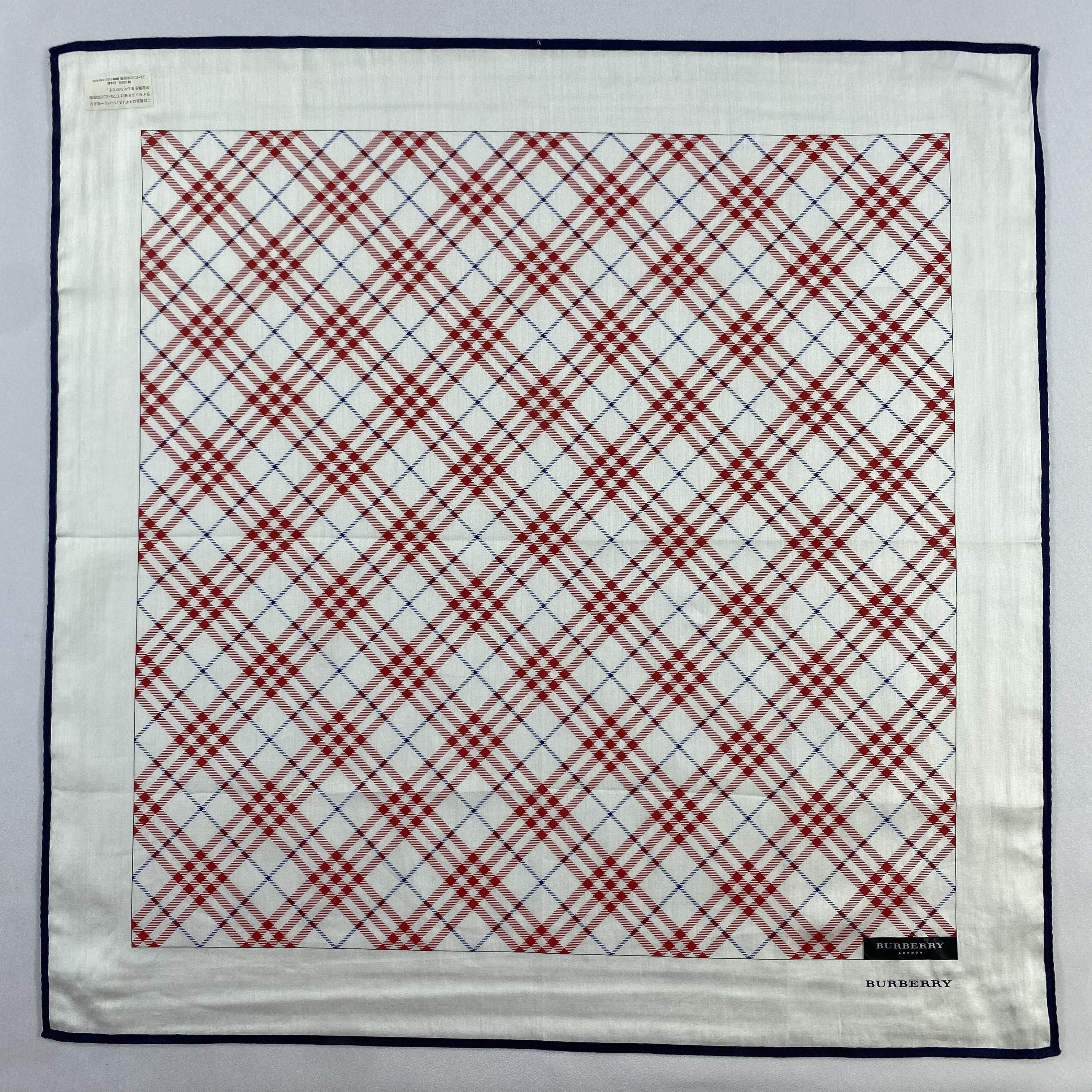 Burberry × Vintage Burberry Handkerchief / Neckerchief / Bandana-P1525 Size ONE SIZE - 1 Thumbnail