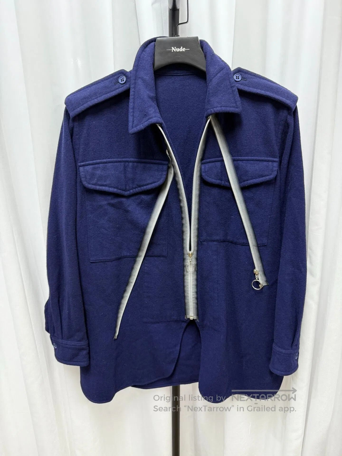 Yohji Yamamoto Gradient Zip Jacket by Yohji Yamamoto. Size US M / EU 48-50 / 2 - 5 Thumbnail