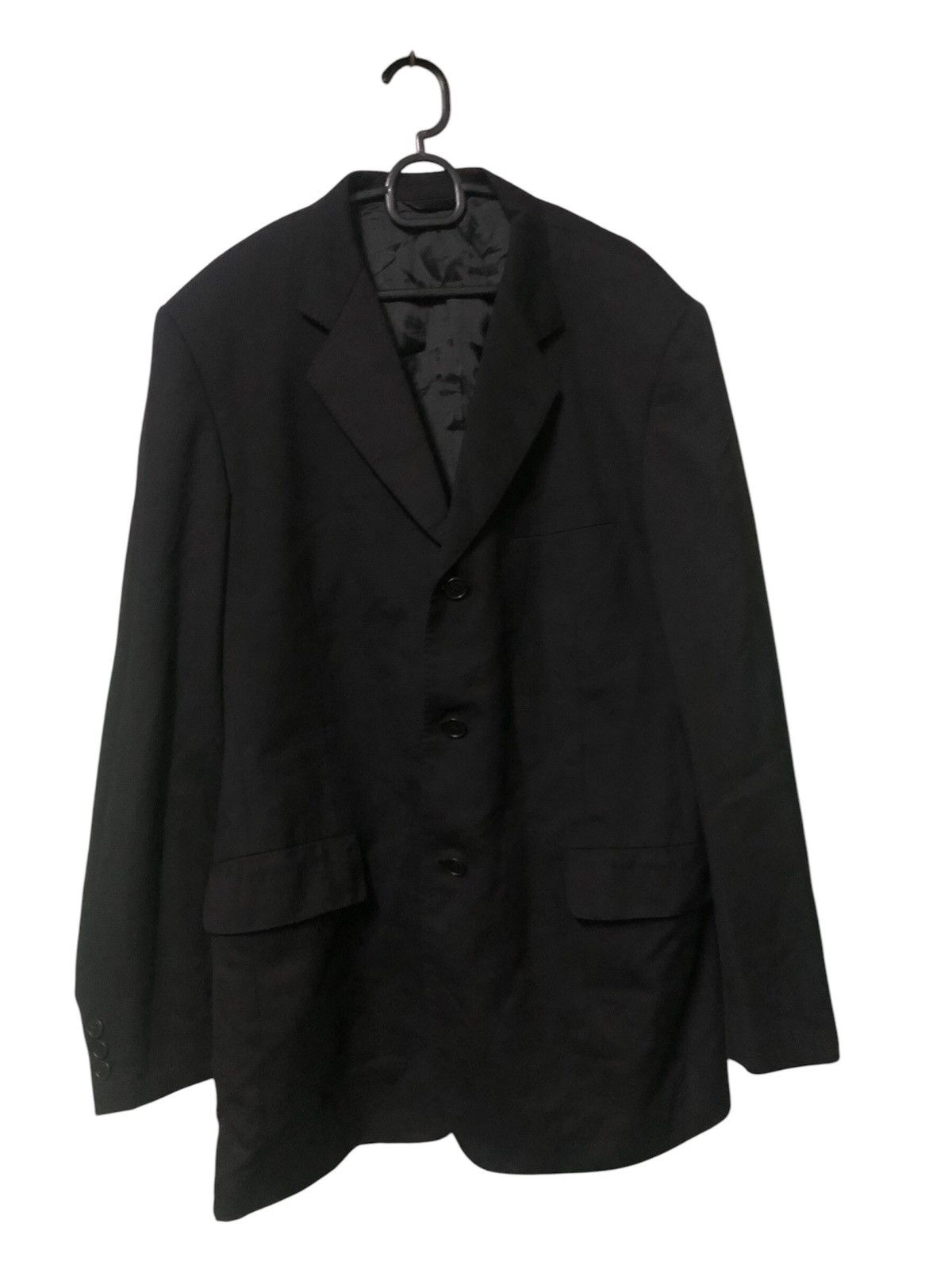 Designer × Yohji Yamamoto Vintage Blazer A.A.R Durban Yohji Yamamoto Size 42L - 13 Thumbnail