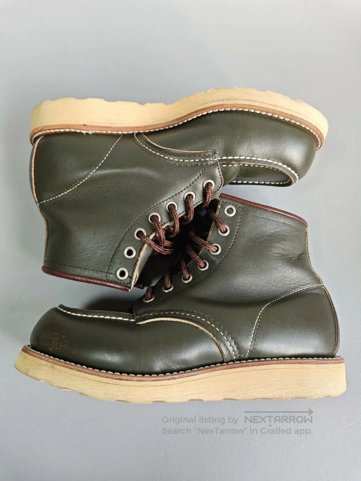 Red Wing Red Wing 8062 Merchant Boots – Olive Mohave | Grailed