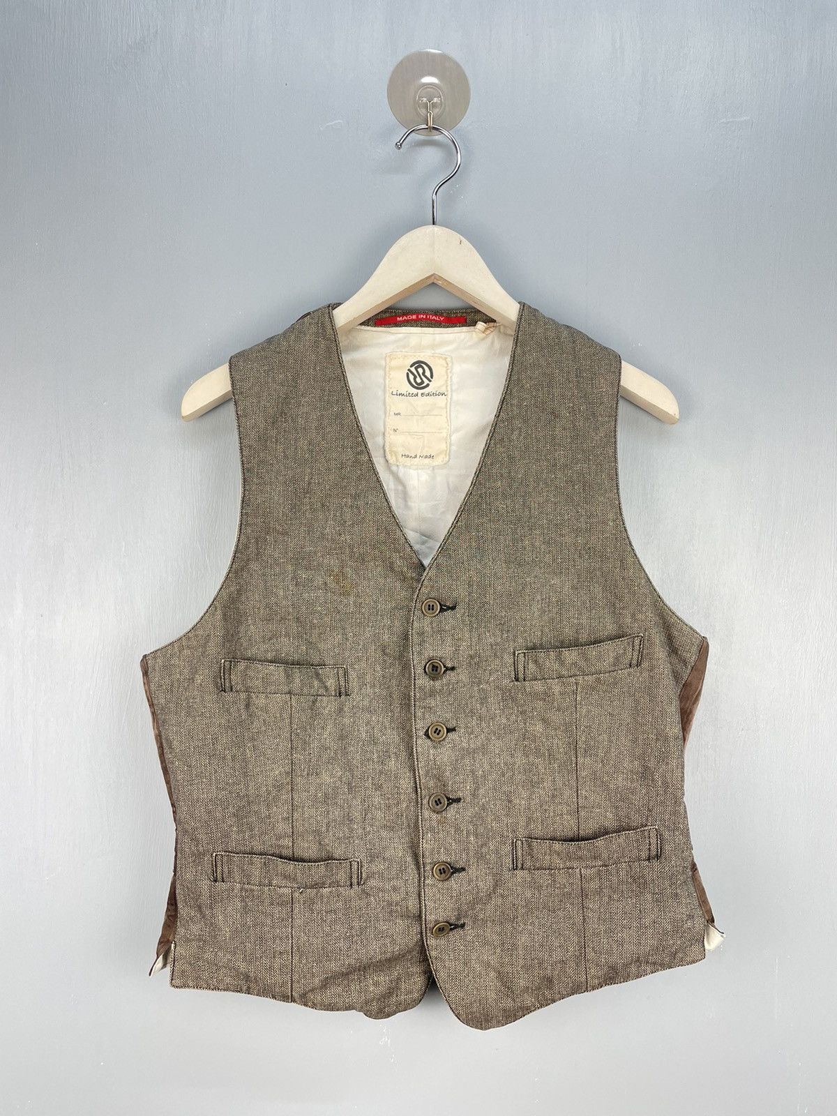 Handmade Handmade Vest made in Italy Limited Edition Size 40R - 1 Thumbnail