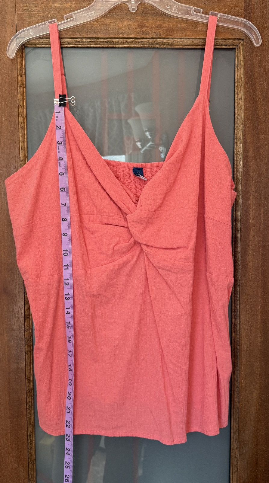 Old Navy Old Navy Plus Lot of 2 Sleeveless Cotton Blend Black Peach Size XXL / US 16-18 / IT 52-54 - 10 Thumbnail