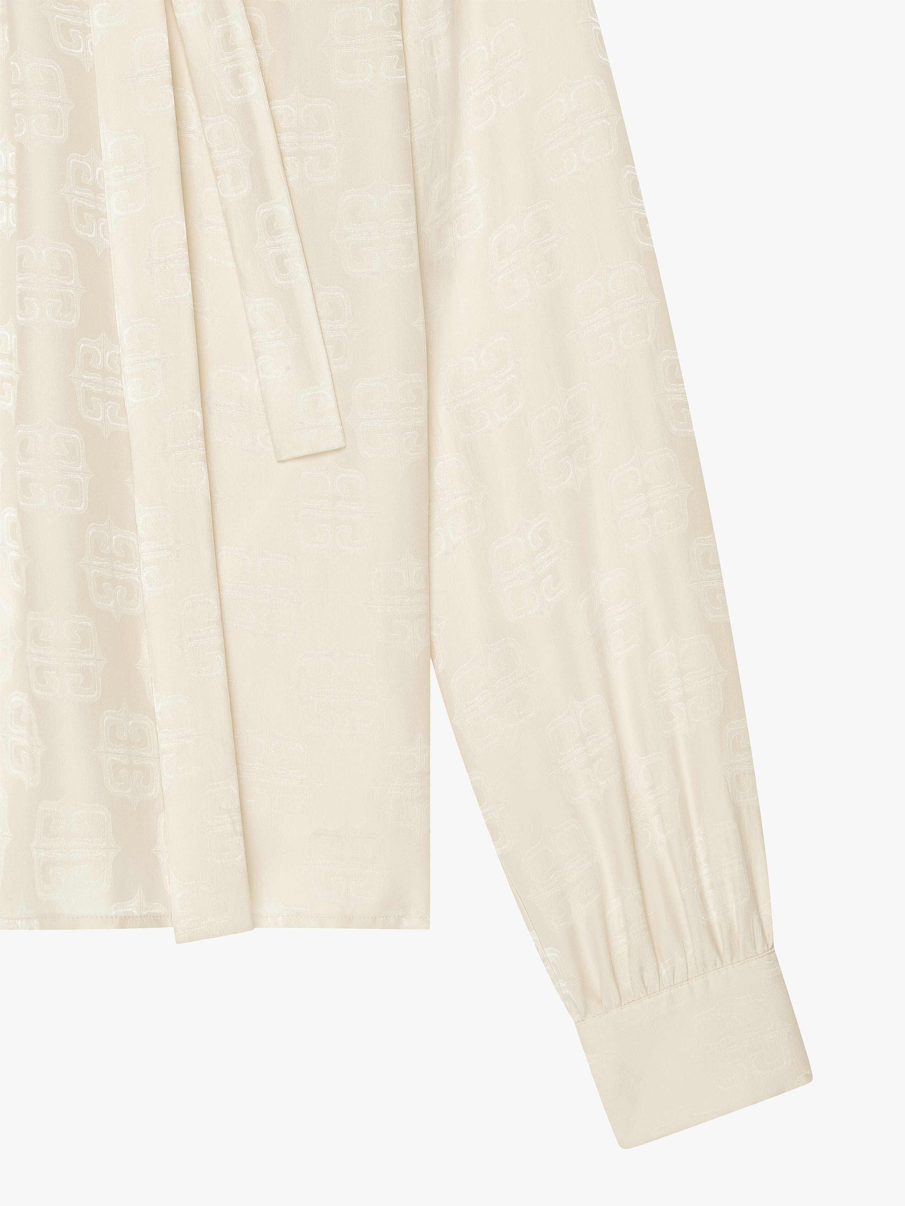 Givenchy oc11z0725 Blouse in Ecru Size XXS / US 00 / IT 34 - 5 Thumbnail