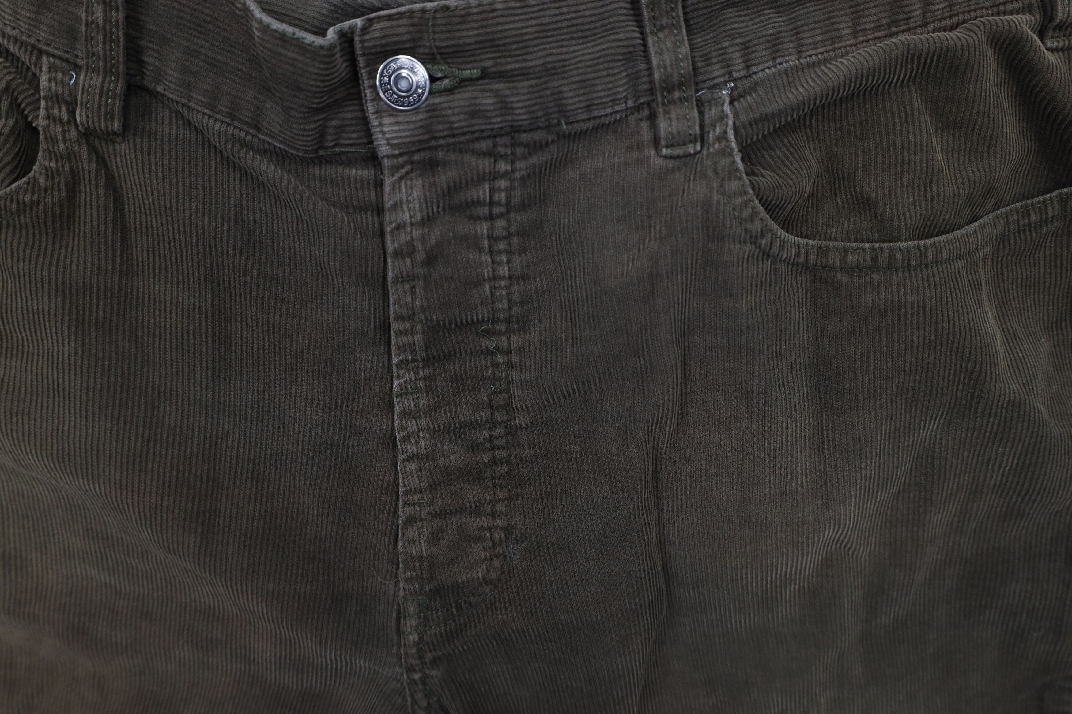 Gap × Vintage Vintage Y2K 2004 Gap Button Fly Wide Leg Corduroy Pants Size US 38 / EU 54 - 7 Thumbnail