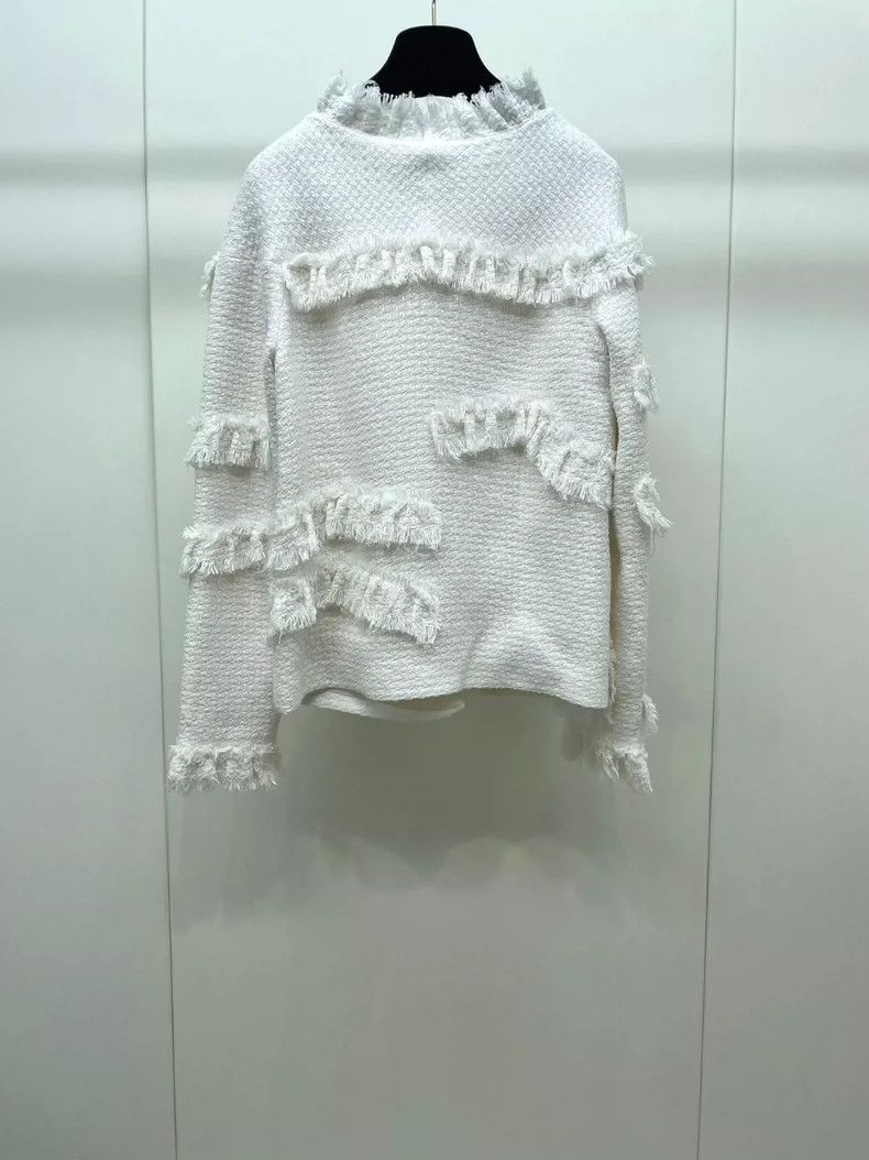Chanel Chanel Dallas white tassel star button jacket Size XXS / US 00 / IT 34 - 2 Thumbnail