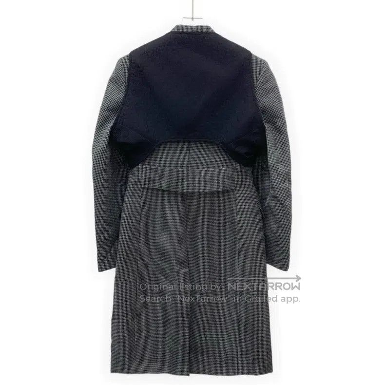 Dior Dior 22 dark gray checkered wool lapel double-breasted lon Size US S / EU 44-46 / 1 - 2 Thumbnail