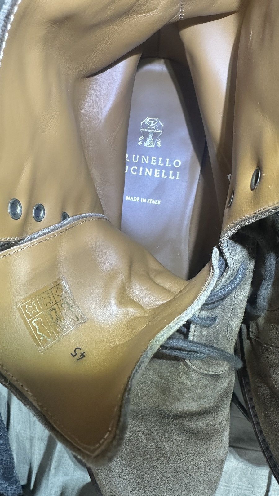 Brunello Cucinelli Rare Size 45 Brunello Cucinelli Boots – Timeless Build Size US 12 / EU 45 - 15 Thumbnail