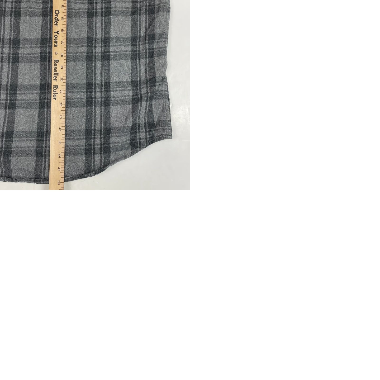Abercrombie & Fitch VINTAGE Abercrombie & Fitch Shirt Mens Medium Gray Flannel Long Sleeve Button Down Hiking Size US M / EU 48-50 / 2 - 9 Thumbnail