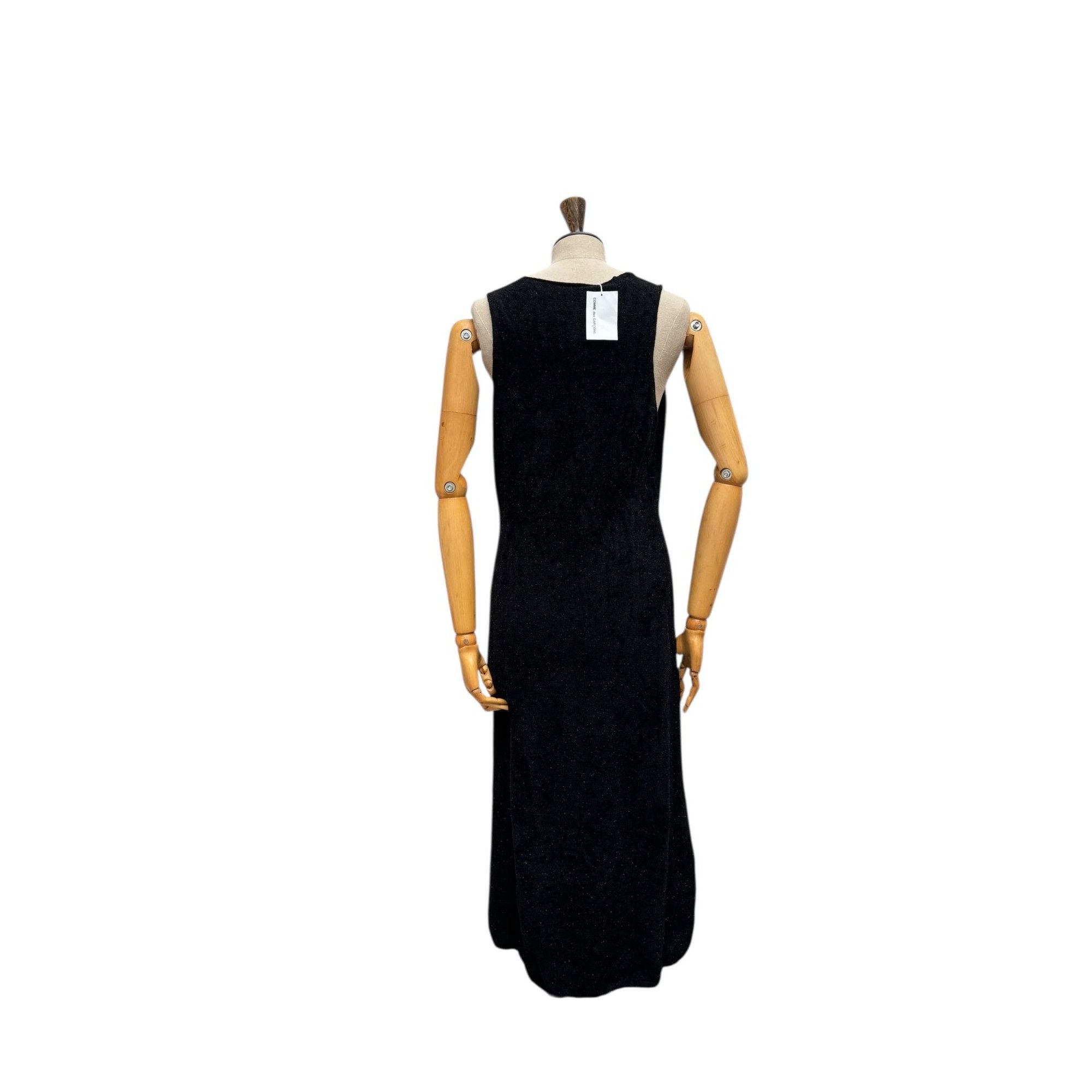 Comme des Garcons Black Velvet Dress Size M / US 6-8 / IT 42-44 - 4 Thumbnail