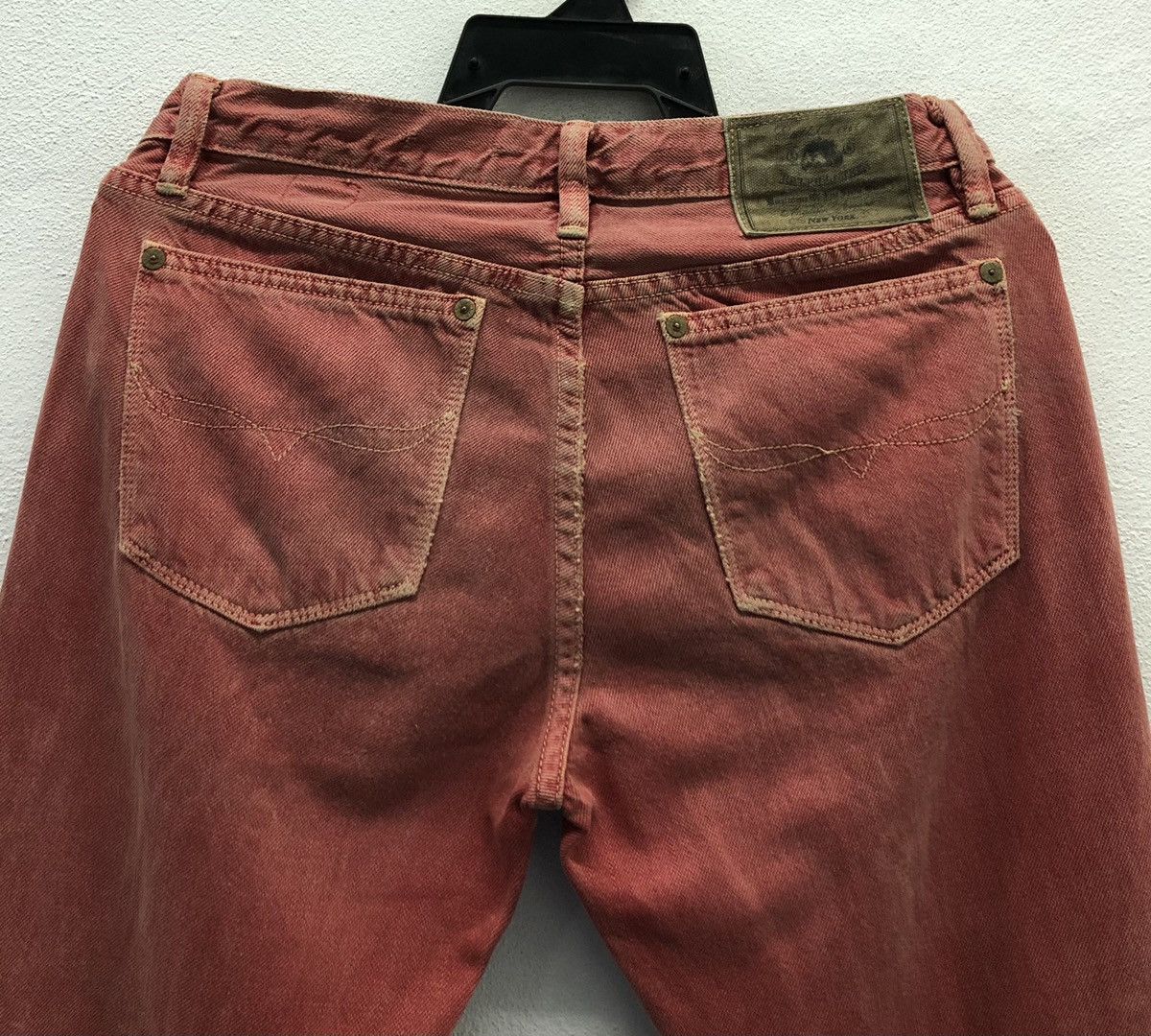 Ralph Lauren × Vintage Ralph Lauren Red Denim Jeans Made in Mexico Size 67/93 Size US 32 / EU 48 - 4 Thumbnail