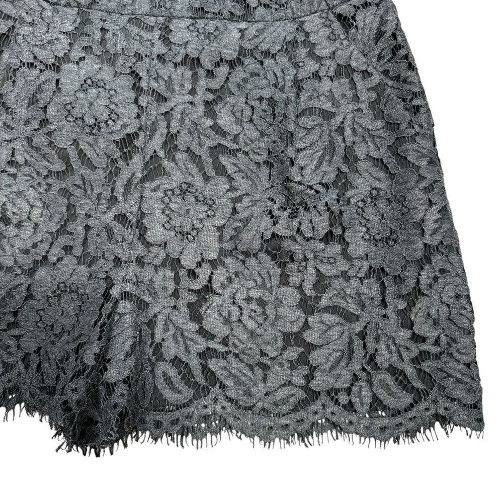 Diane von Furstenberg New Diane Von Furstenberg Jemmie Lace Grey Romper Size 4 Size 27" / US 4 / IT 40 - 9 Thumbnail