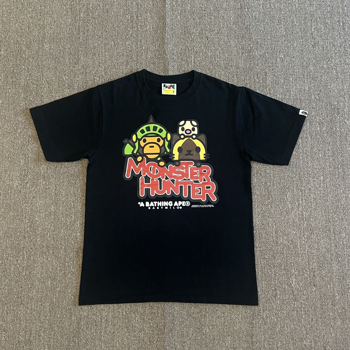 Bape Bape x Capcom Monster Hunter Milo Tee | Grailed