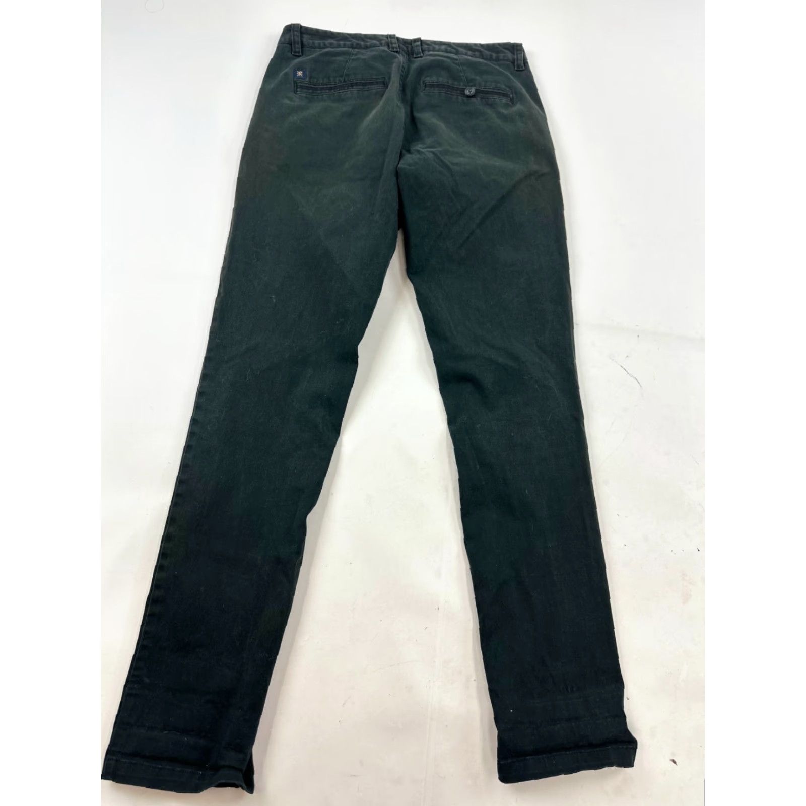 Roark Roark Pants Mens 30 Black Canvas Mid Rise Workwear Straight Leg Chino Pants Size US 30 / EU 46 - 2 Thumbnail