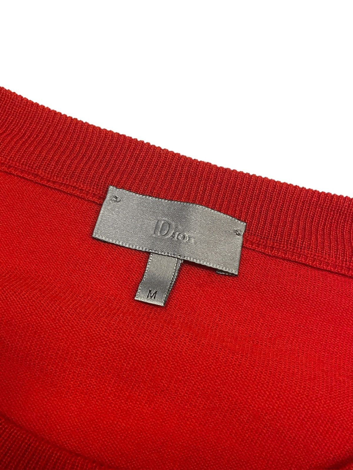 Dior × Hedi Slimane S/S 2002 Knit Sweater Vest (SS02, Archive, Homme) Size US M / EU 48-50 / 2 - 5 Thumbnail