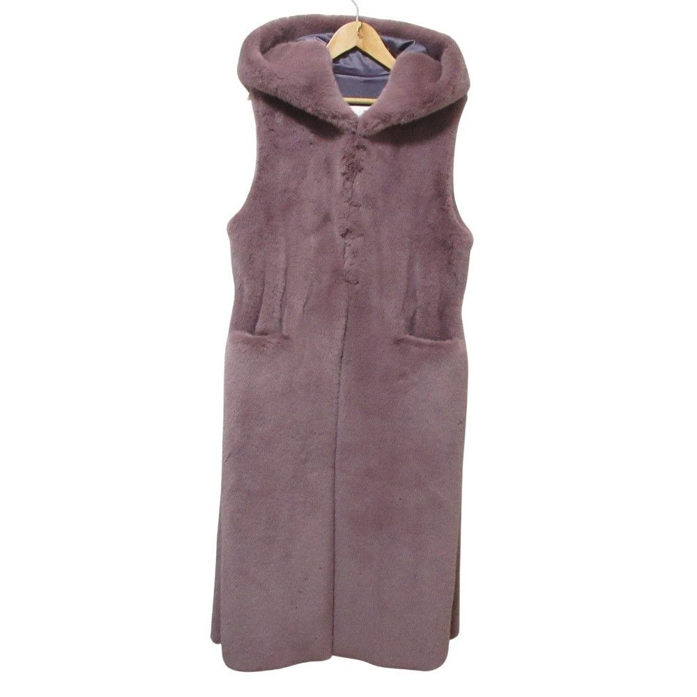 Other Other Lemonplet Faux Fur Hooded Vest Fur Outerwear DUTY FREE for USA Size ONE SIZE - 1 Thumbnail