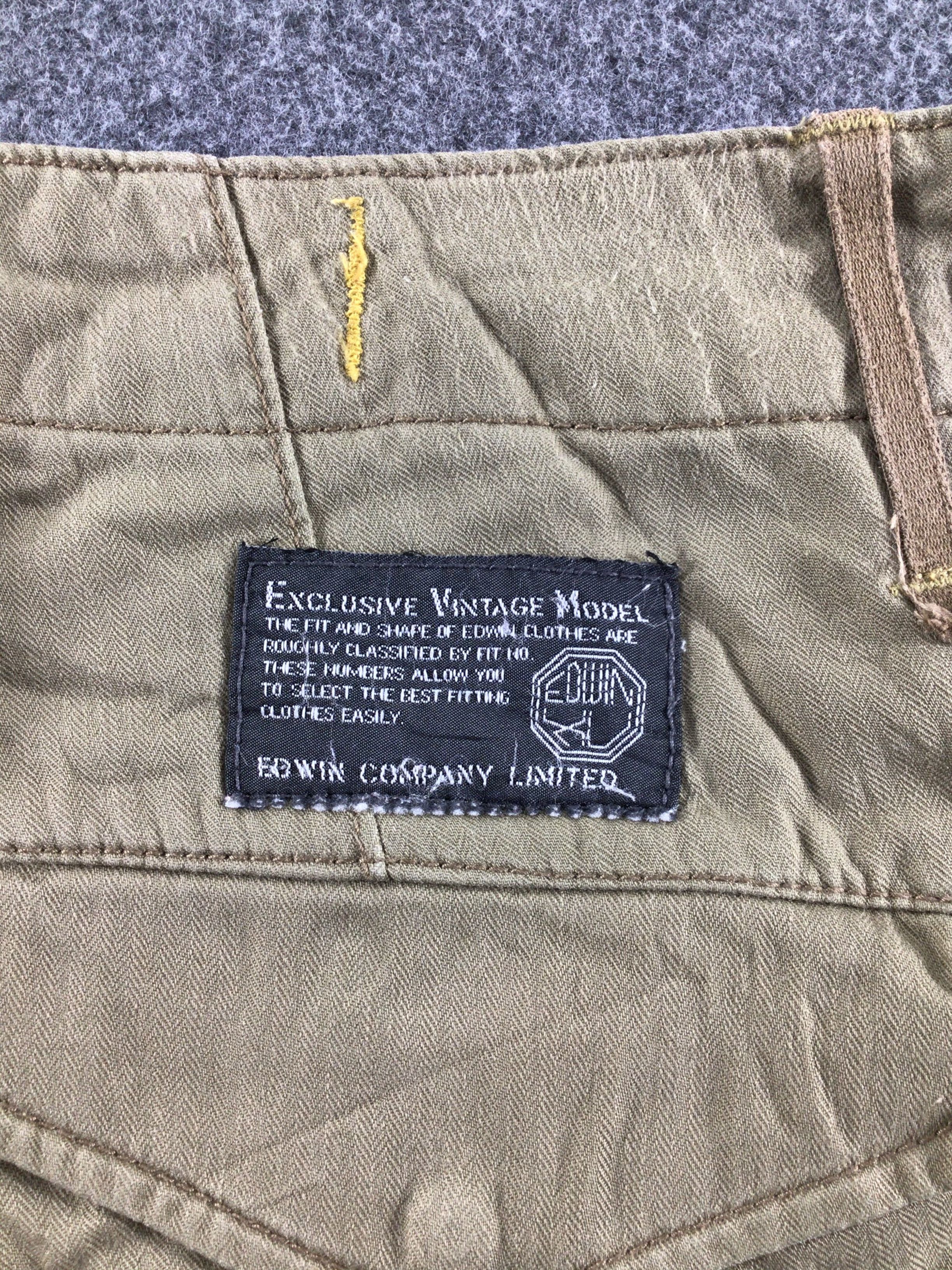 Edwin Edwin Multi Pocket Cargo Pant-J167 Size US 34 / EU 50 - 5 Thumbnail
