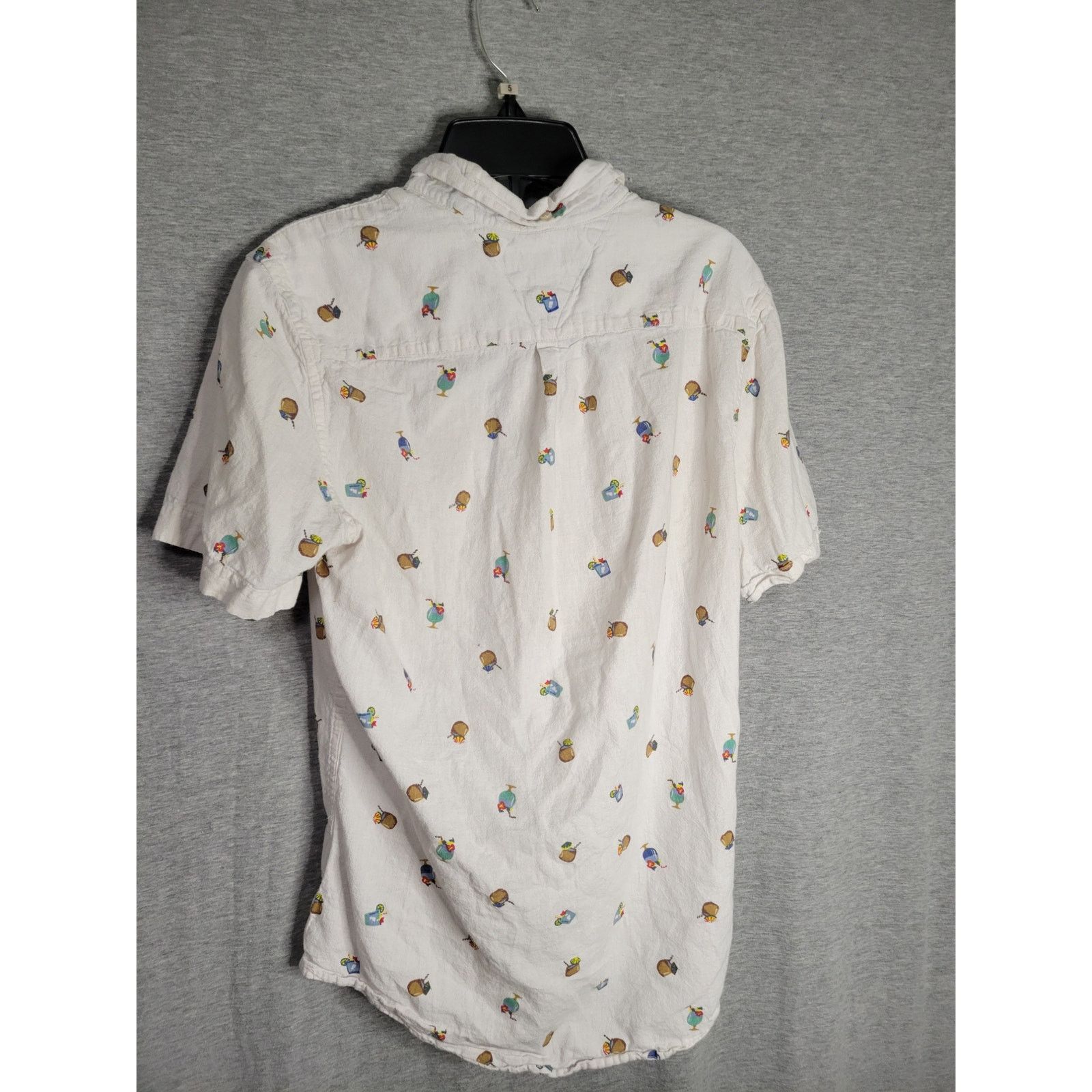 Tommy Hilfiger Men's Tommy Hilfiger Button Up Short Sleeve Shirt XS Size US XS / EU 42 / 0 - 2 Thumbnail