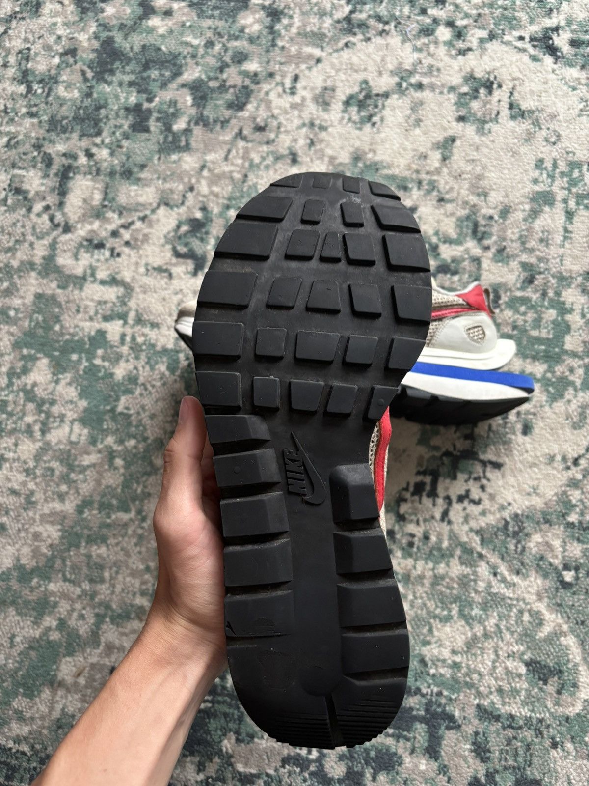 Nike × Sacai Nike x sacai vaporwaffle Sport Fuchsia/Game Royal Size US 11 / EU 44 - 6 Thumbnail