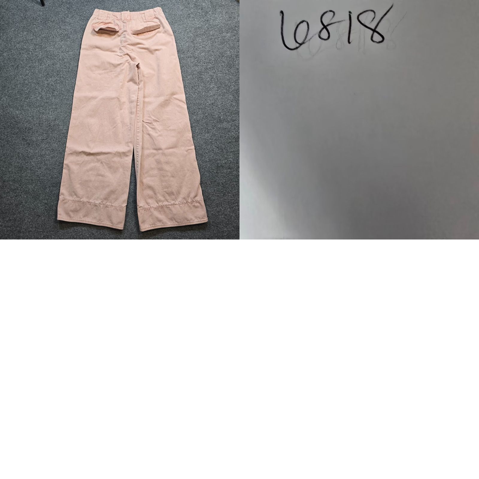 Free People Free People Jeans Womens Size 4 Pink Wide Leg Button Fly Boho Casual Capsule Size 27" / US 4 / IT 40 - 9 Thumbnail