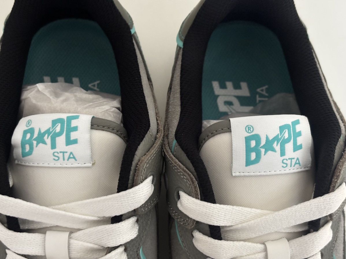 Bape Authentic ape bape SK8 sta #2 gray new US 9.5 bapesta Size US 9.5 / EU 42-43 - 4 Thumbnail