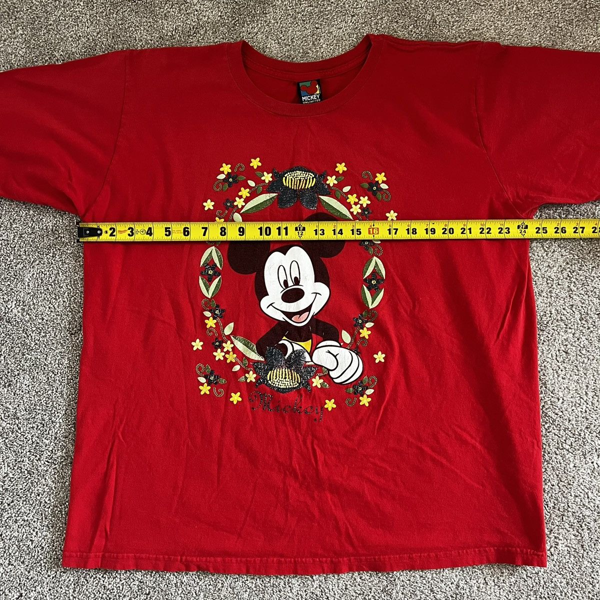 Disney Vintage 90’s Mickey & Minnie Mouse Front & Back Graphic Tee Size XL / US 12-14 / IT 48-50 - 6 Thumbnail