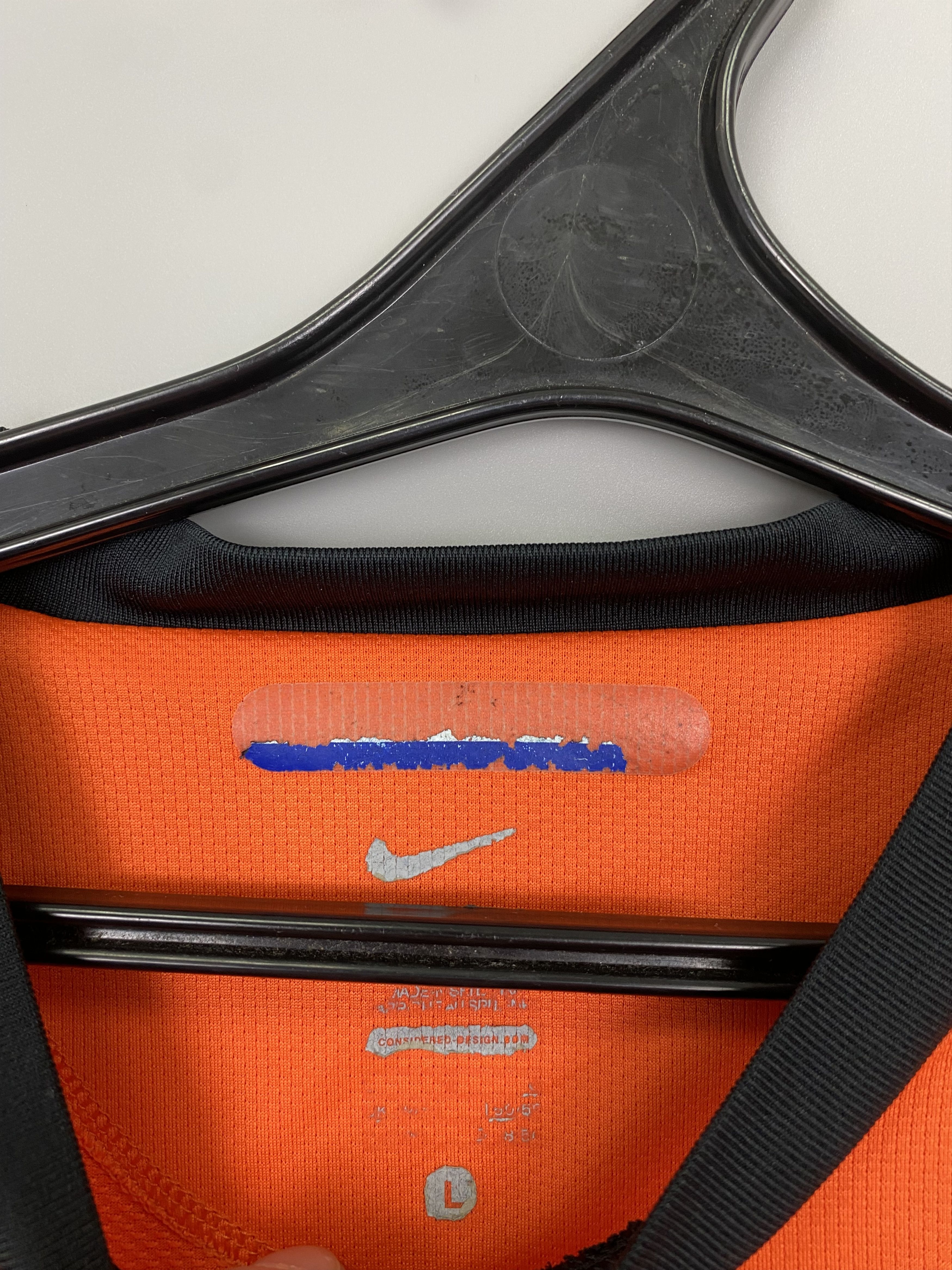 Nike Netherlands 2010 Team Football Soccer Home Jersey Kit Nike Size US L / EU 52-54 / 3 - 7 Thumbnail