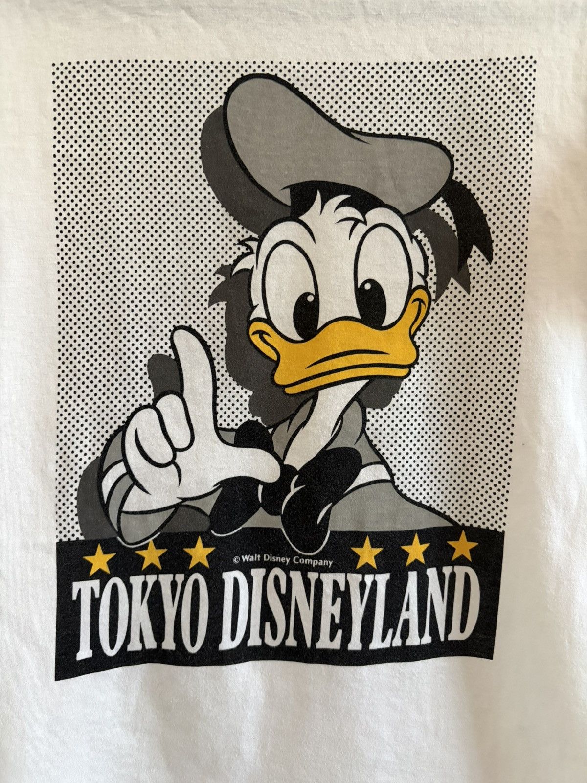 Vintage True Vintage 1985 Tokyo Disneyland Donald Duck Portrait Tee Size US M / EU 48-50 / 2 - 2 Thumbnail