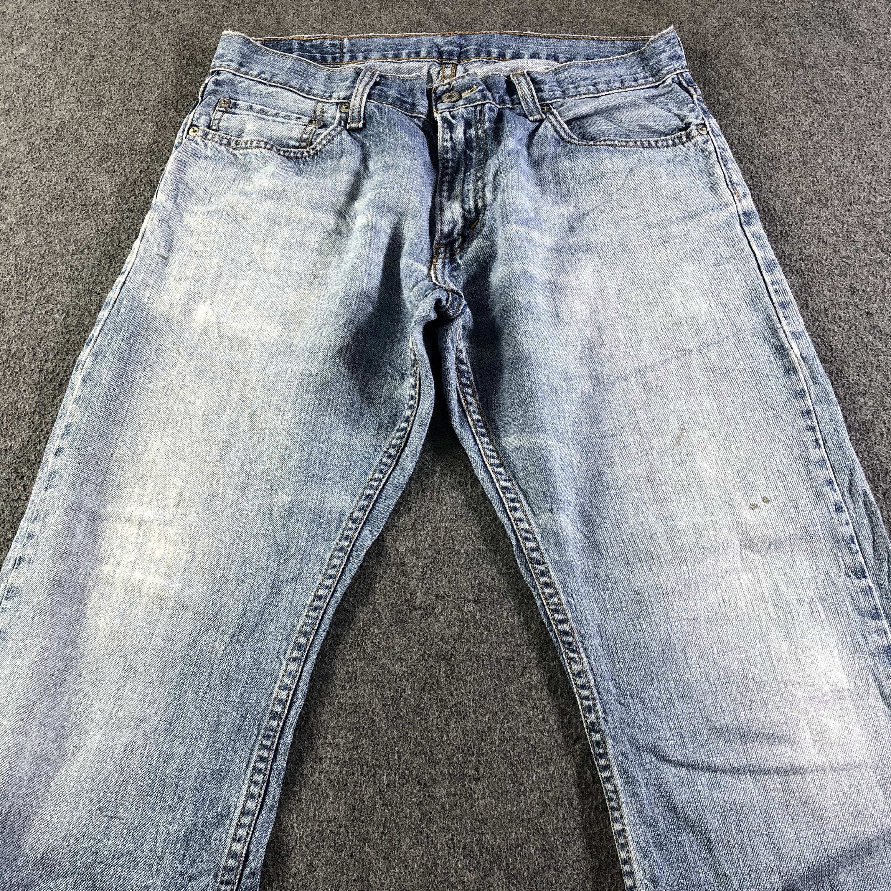 Levi's Vintage Light Wash Levis 514 Jeans-J4371 Size US 34 / EU 50 - 3 Thumbnail