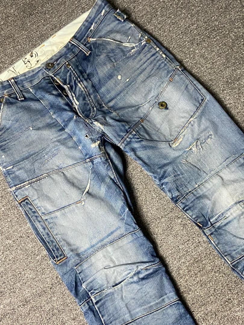 G-Star G-Star Raw Denim Style Jeans (143) Size US 33 - 11 Thumbnail