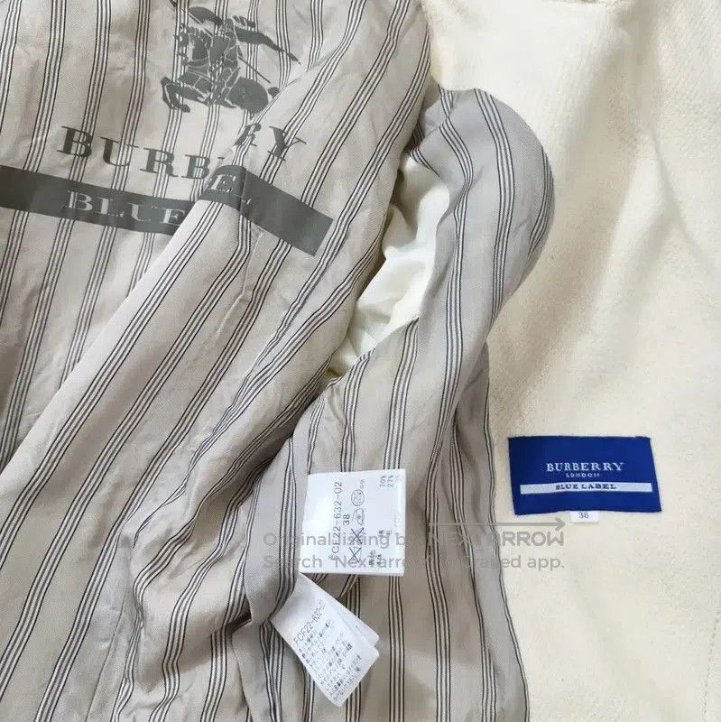 Burberry Burberry Beige Wool Blend Jacket for Women. Size S / US 4 / IT 40 - 8 Thumbnail