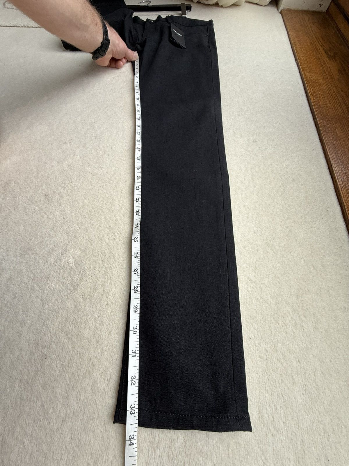 Saint Laurent Paris SS14 Saint Laurent skinny D01 black jeans Hedi 33 Grail Size US 33 - 7 Thumbnail