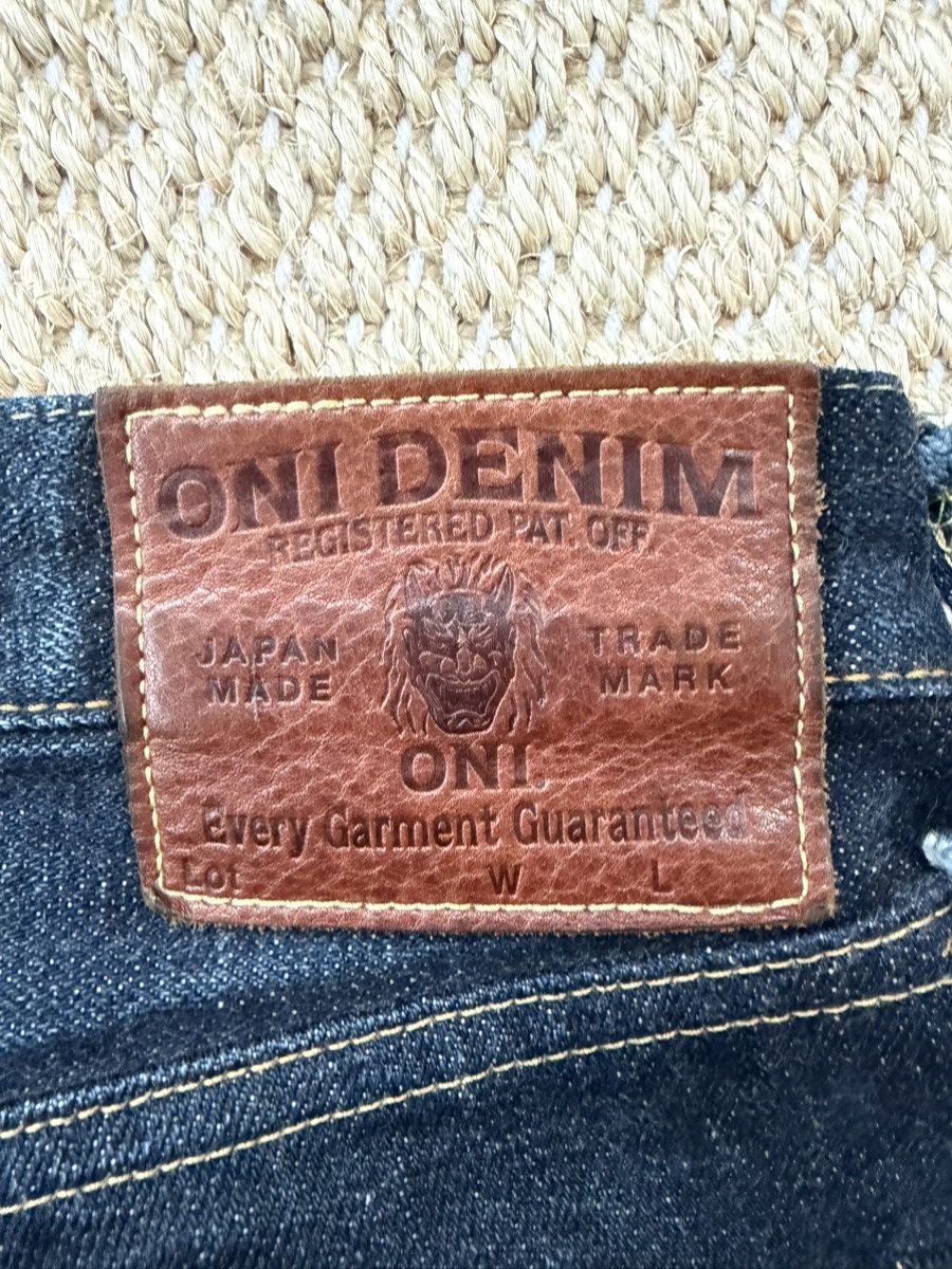 Oni ONI DENIM 16.5oz Natural Indigo Denim - ONI525-NI Size US 32 / EU 48 - 6 Thumbnail
