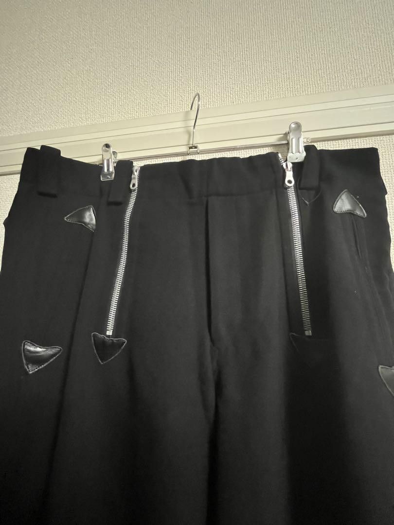 Yohji Yamamoto POUR HOMME 05aw wide german logger pants HN-p12-101 Size US 37 - 2 Thumbnail