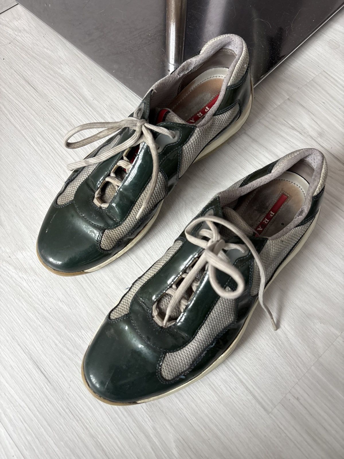 Prada PRADA AMERICAN CUP SNEAKERS Size US 10.5 / EU 43-44 - 3 Thumbnail
