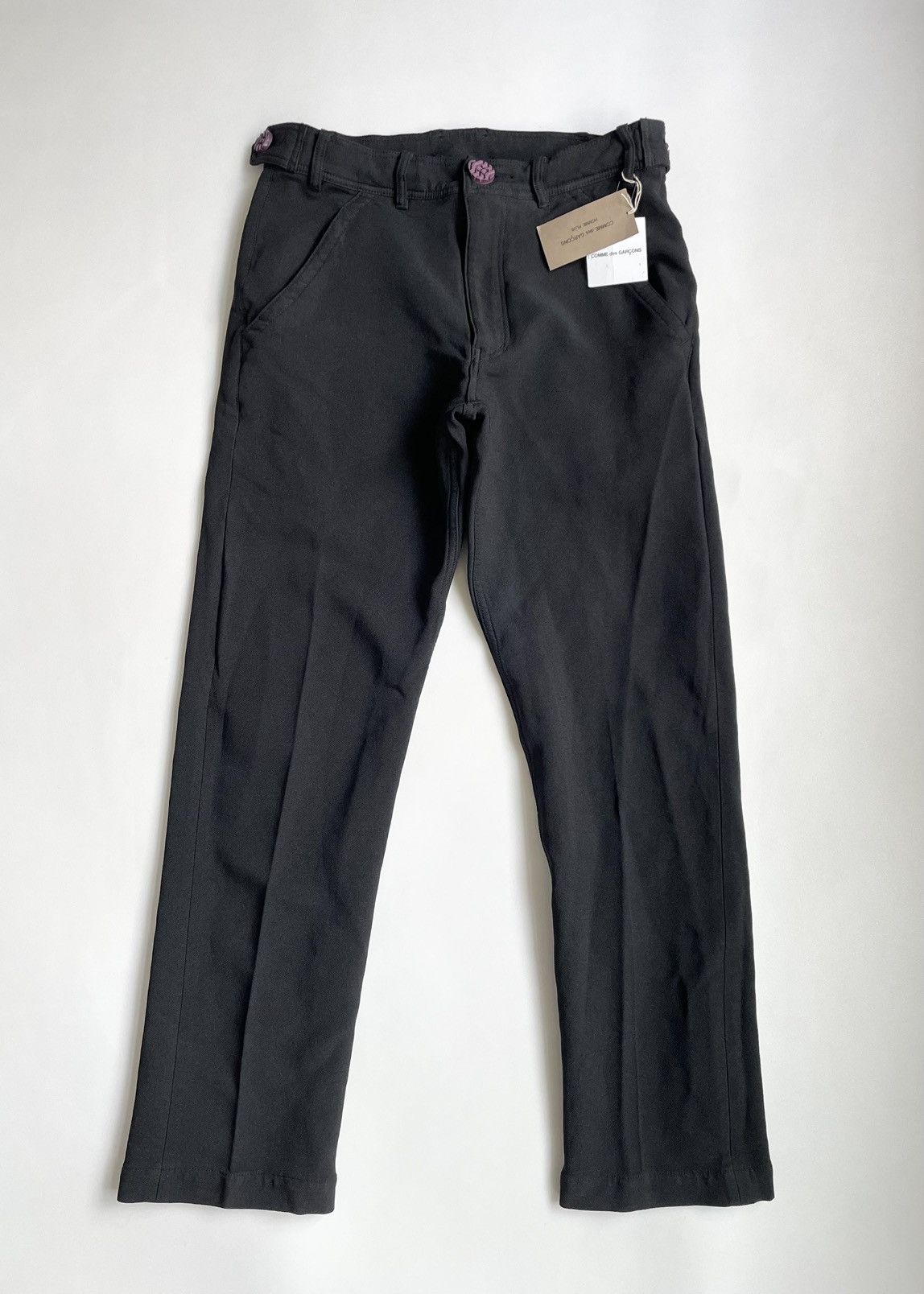 Comme des Garcons A/W 12 Tech Twill 5 Pocket Trousers Size US 31 - 1 Thumbnail