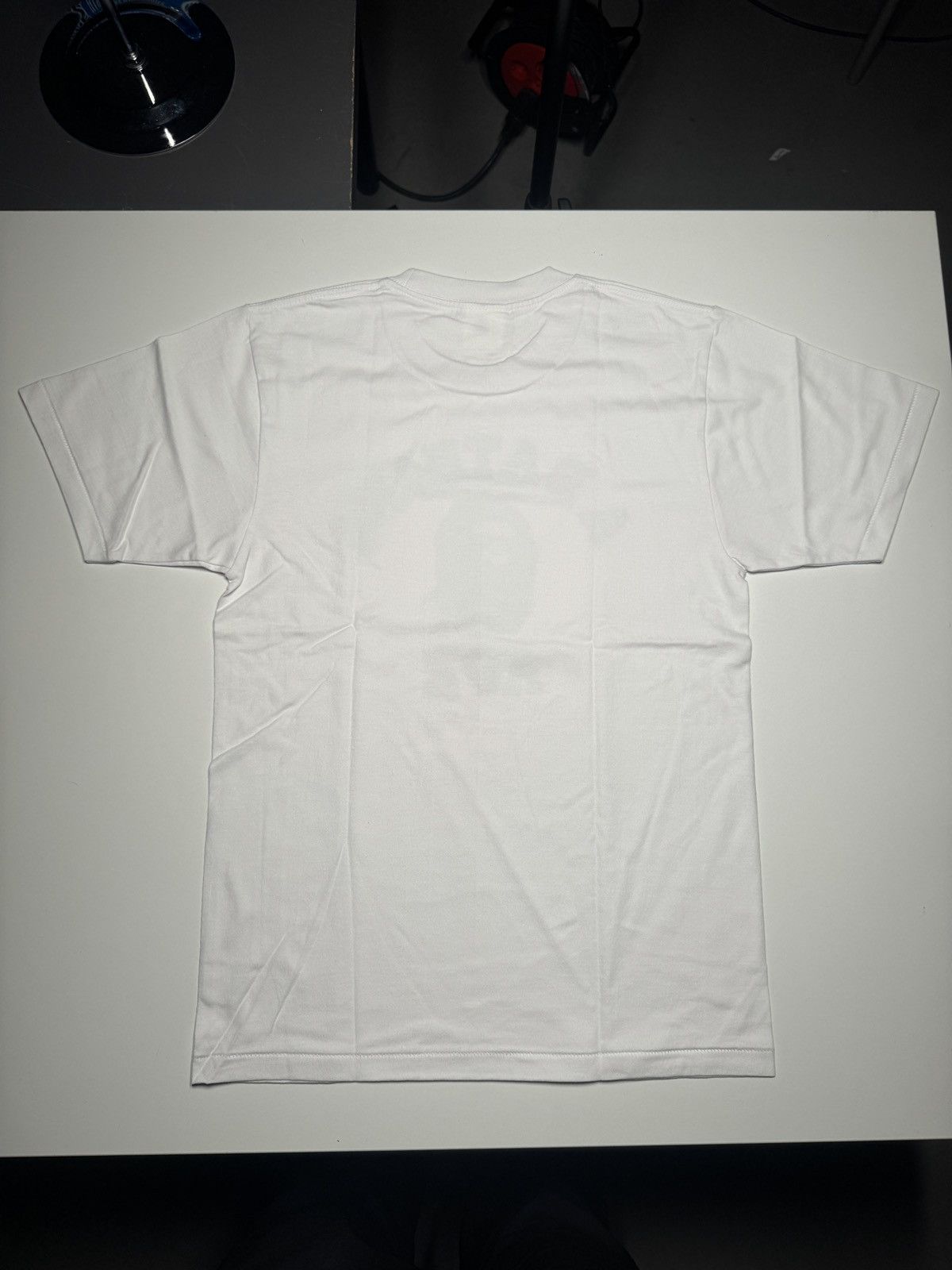 Bape A Bathing Ape (BAPE) College Logo Tee (White/Camo Ape Head) Size US S / EU 44-46 / 1 - 7 Thumbnail