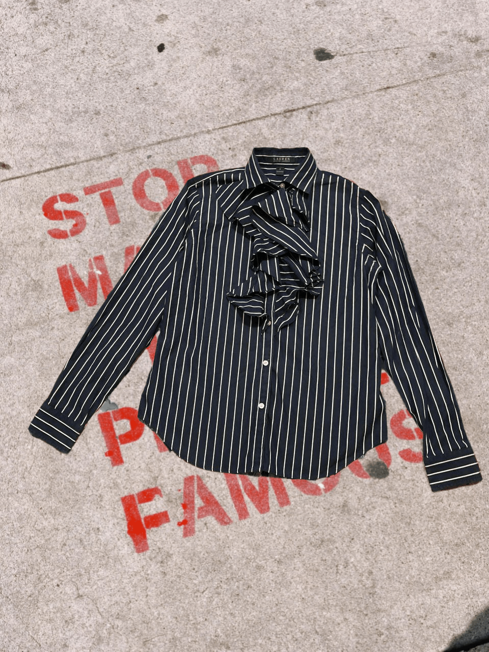 Polo Ralph Lauren Ralph Lauren Stripe classic button-up Size S / US 4 / IT 40 - 1 Thumbnail