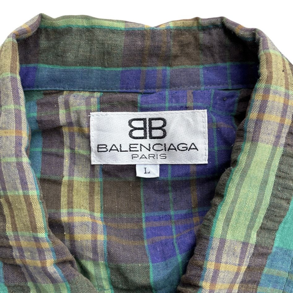 Balenciaga Balenciaga Plaid Bomber Jacket Size US L / EU 52-54 / 3 - 7 Thumbnail