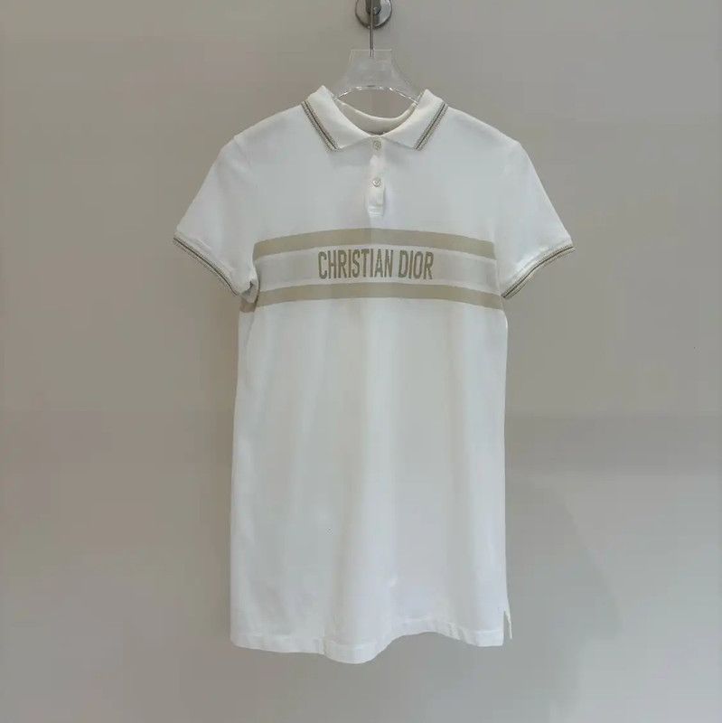 Dior Dior Summer White Embroidered Dress Size S 0089 Size S / US 4 / IT 40 - 1 Thumbnail
