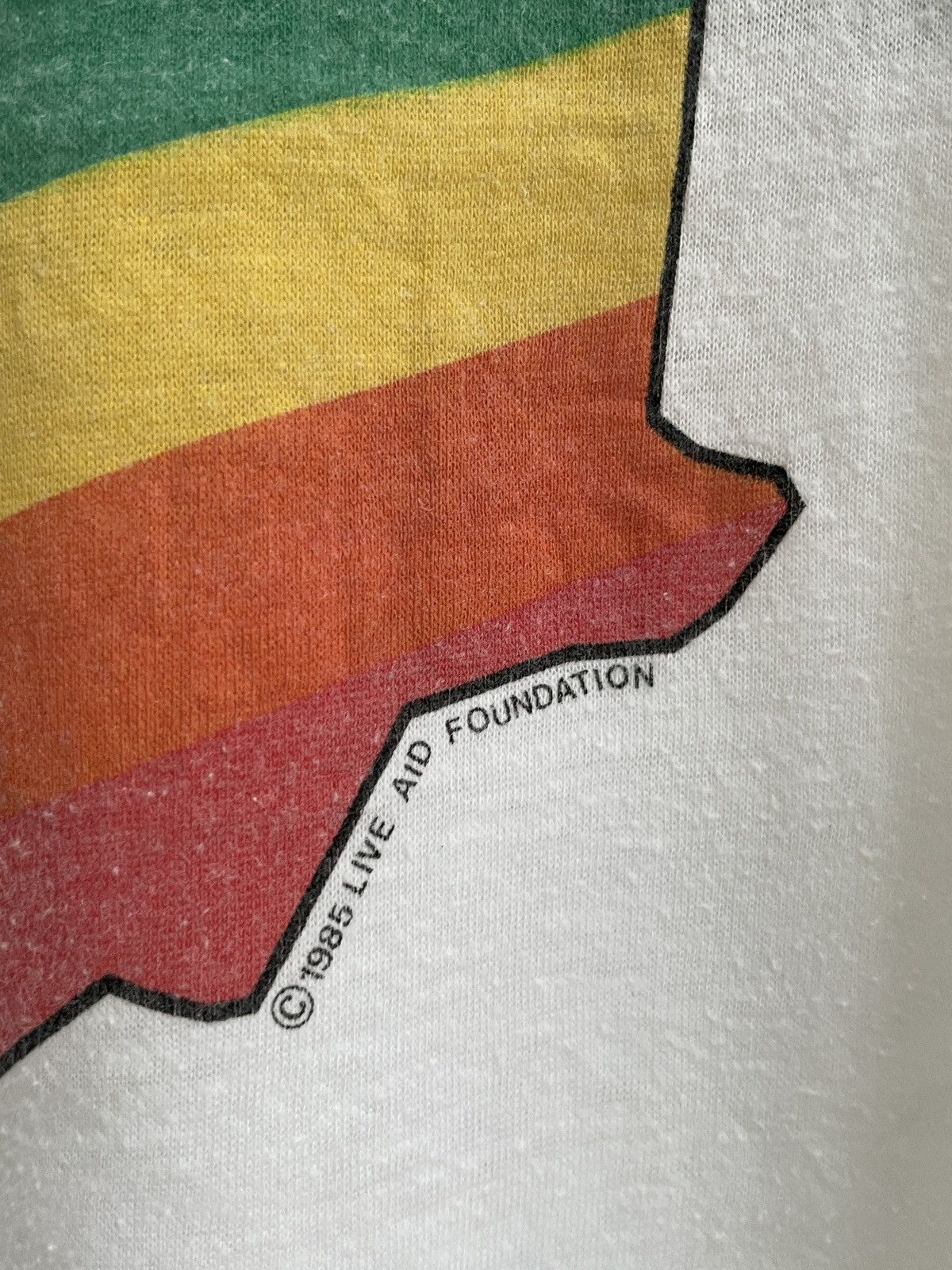 Band Tees × Vintage Vintage 1985 Live Aid Tee Size US M / EU 48-50 / 2 - 3 Thumbnail
