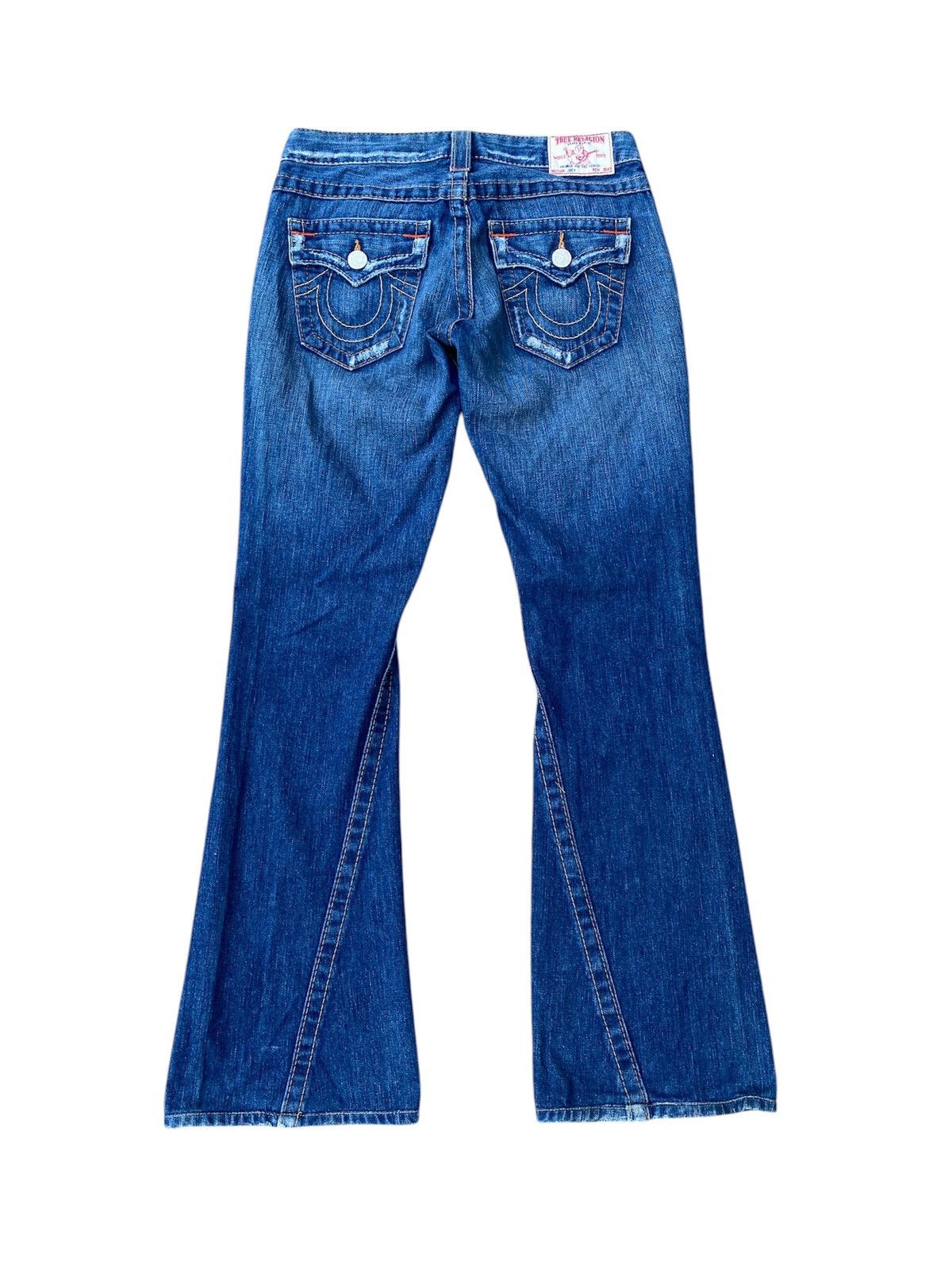Japanese Brand × Le Grande Bleu (L.G.B.) × True Religion True Religion Flare Distressed Denim Size 26" / US 2 / IT 38 - 2 Thumbnail