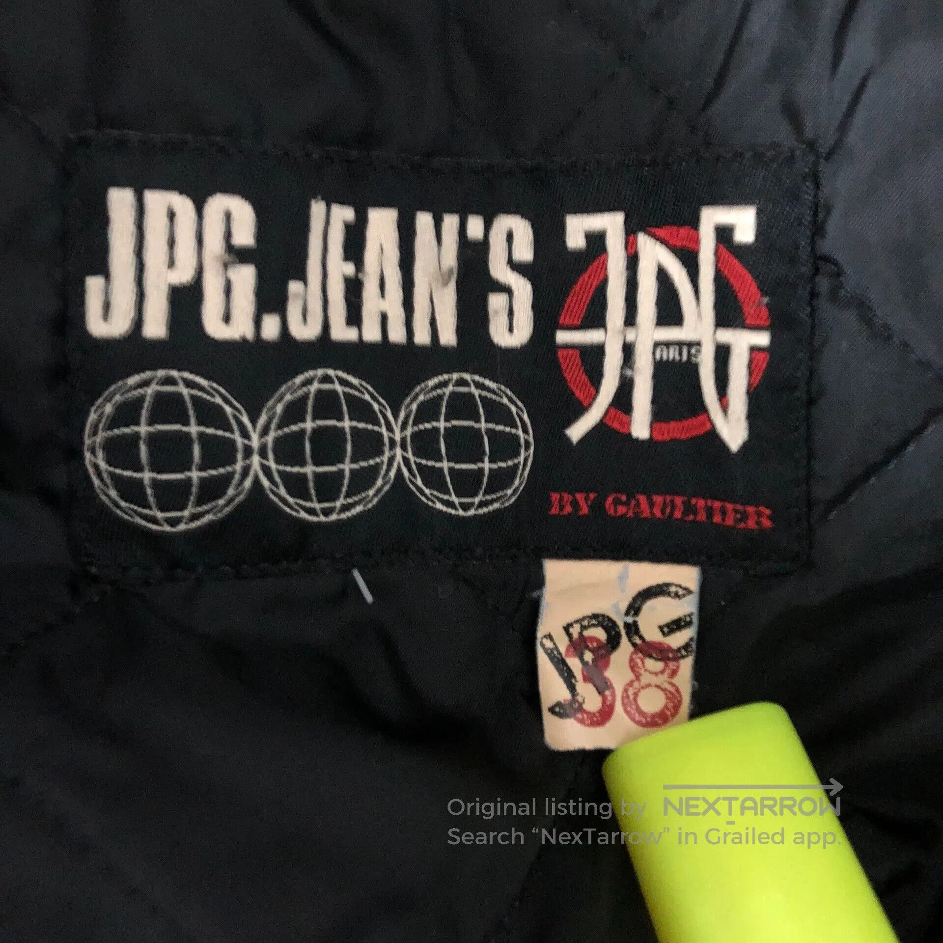 Jean Paul Gaultier black cotton military style jacket. Size US M / EU 48-50 / 2 - 3 Thumbnail